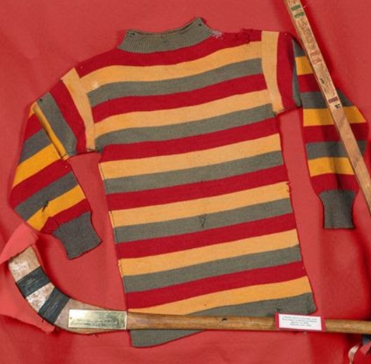 Guy Curtis' 1894 hockey jersey.