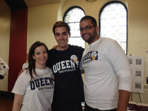 Alumni at volunteer summit