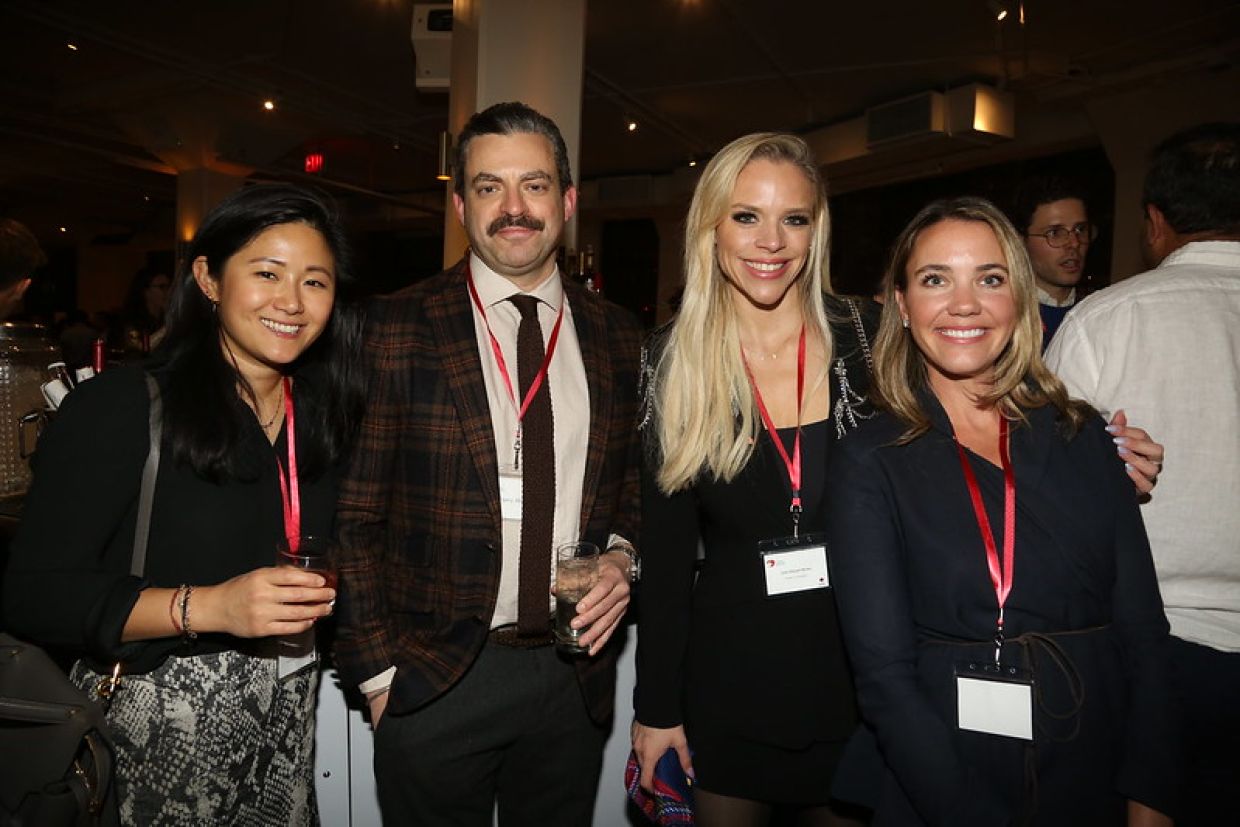 Alumni at CANY alumni reception, 2023