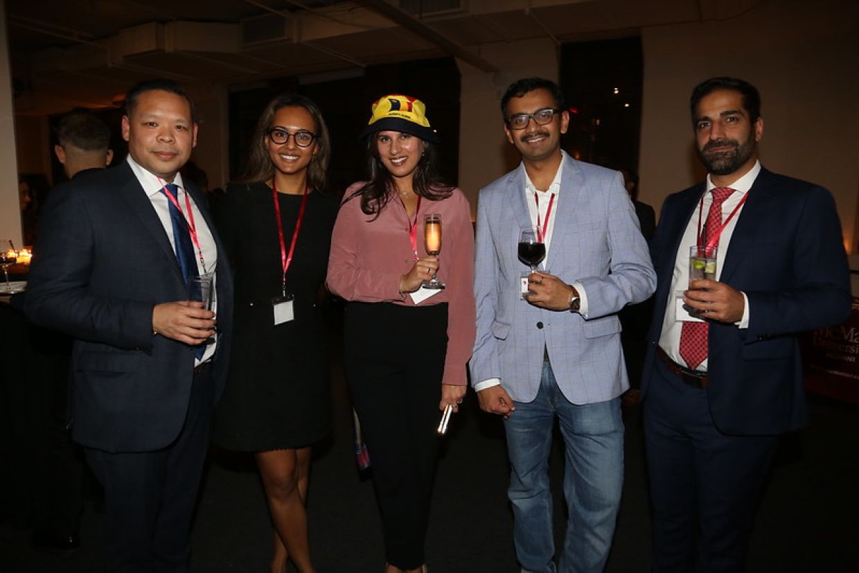 Alumni at CANY alumni reception, 2023