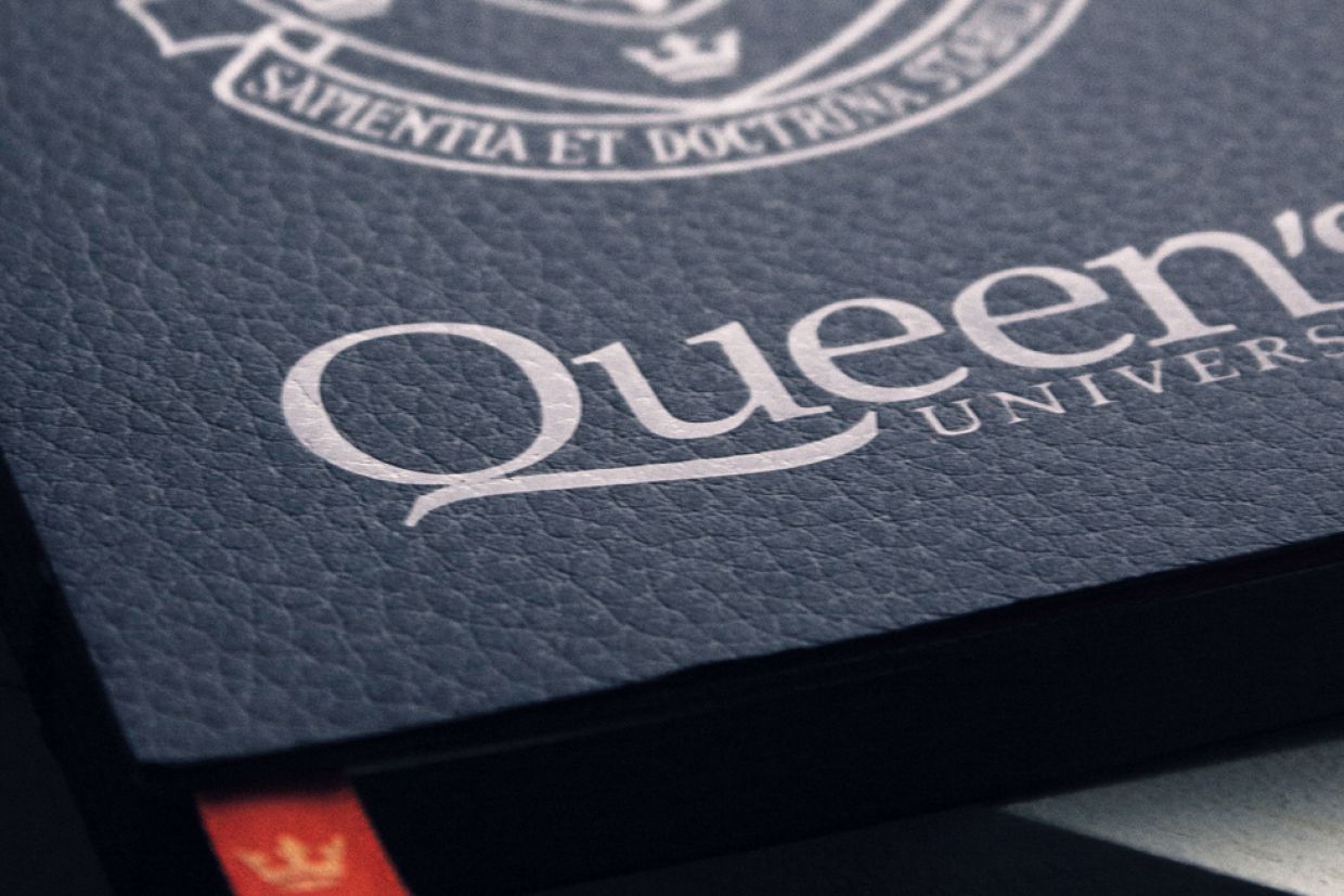 Cover of the Class of 2020 custom notebook