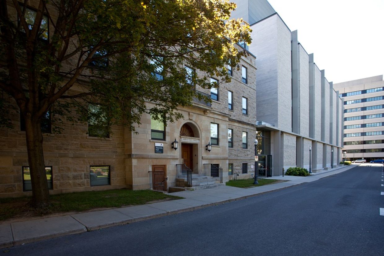 Exterior of the school of medicine