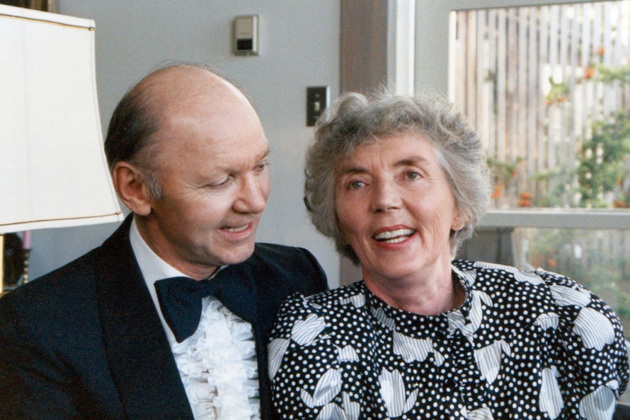 Michael and Dorine Chernoff on their 25th wedding anniversary.