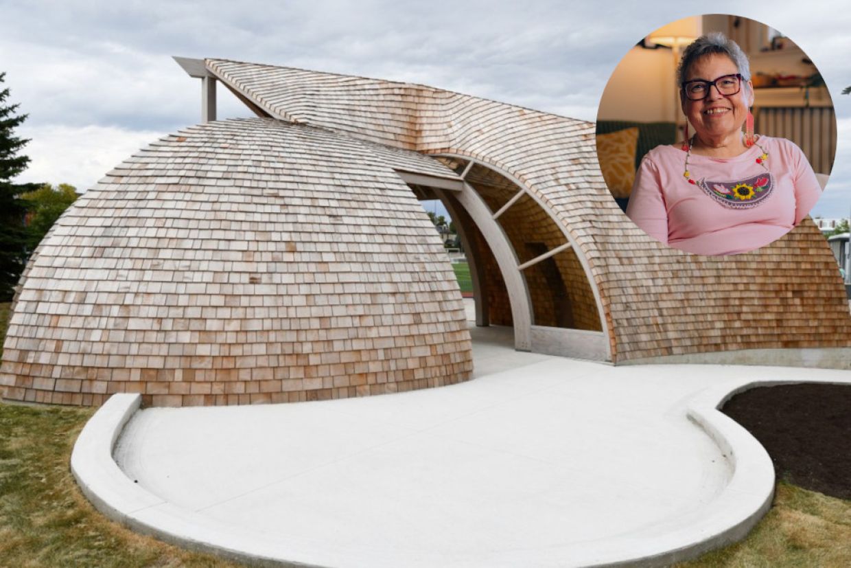 Queen's University's Outdoor Indigenous Gathering Space, now renamed as Tsi Yakwanahstahsontéhrha. 