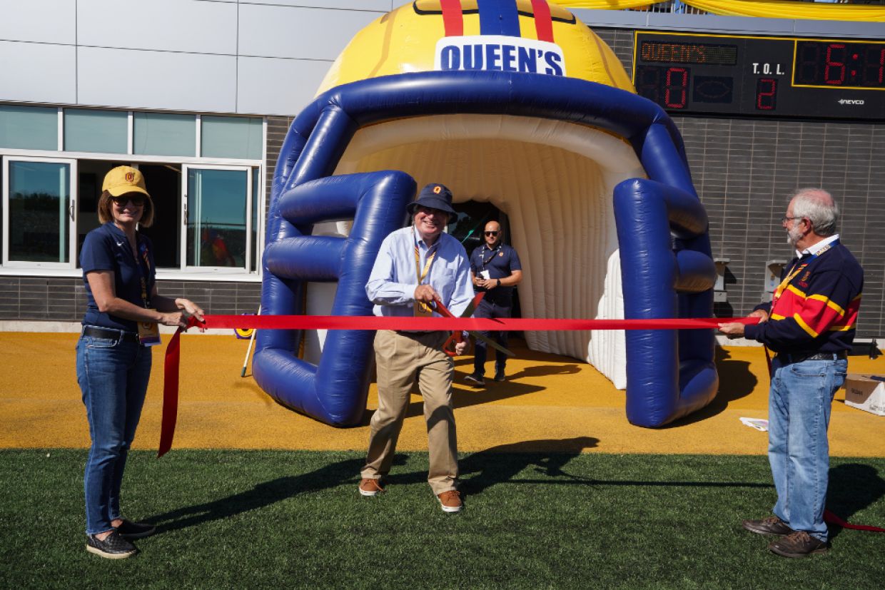 Lang Pavilion ribbon cutting ceremony