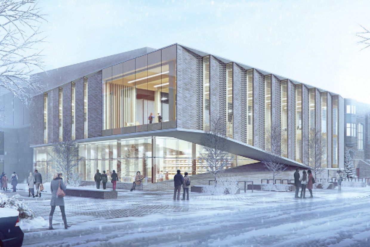 Design rendering of the revitalized JDUC