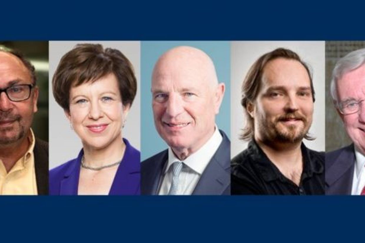 Ross Feldman, Lyse Doucet, Brent Belzberg, Gregory Zeschuk, Gordon Gray