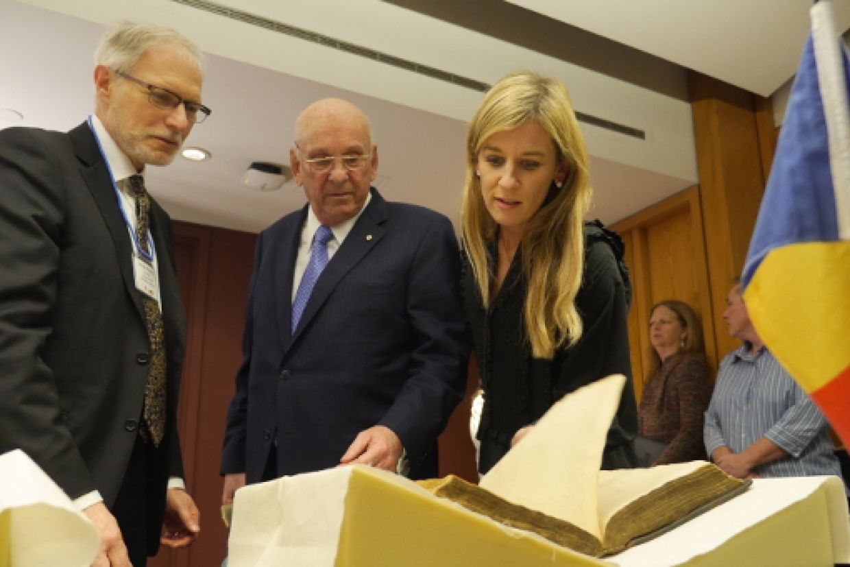 Alvan Bregman, Seymour Schulich, and Judy Schulich