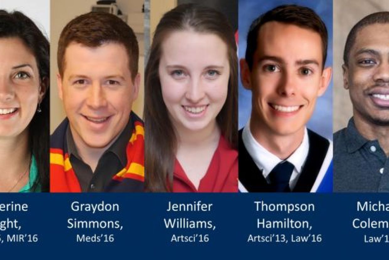 Tricolour award recipients headshots