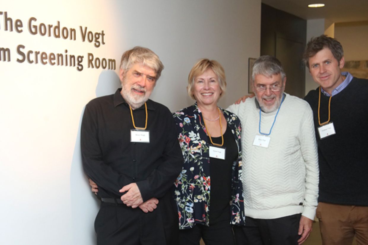 photo of the vogt family 