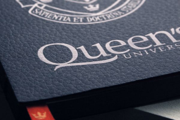 Cover of the Class of 2020 custom notebook