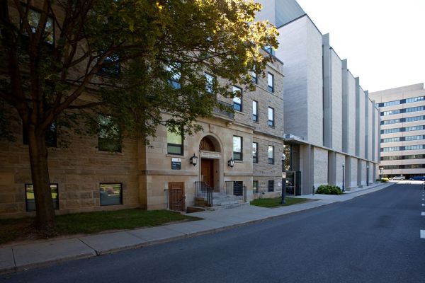 Exterior of the school of medicine