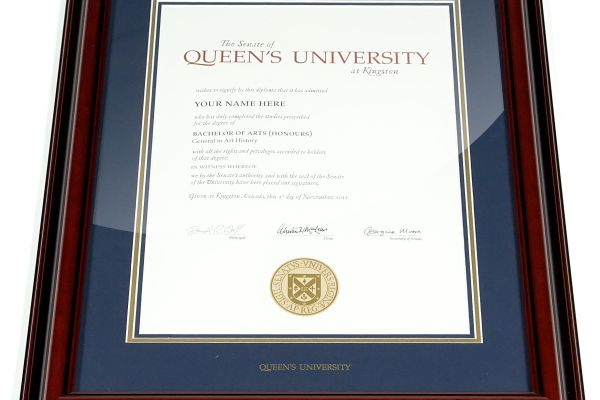 #4 Diplomat Satin Frame