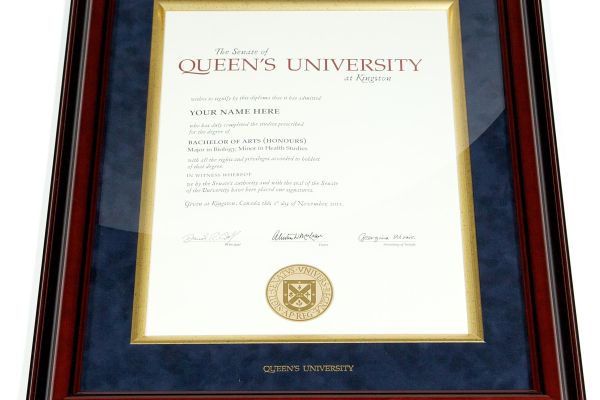 #6 Diplomat Satin Plus Frame with Suede Mat