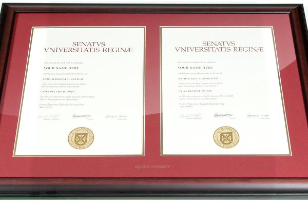 #7 Double Briarwood Frame