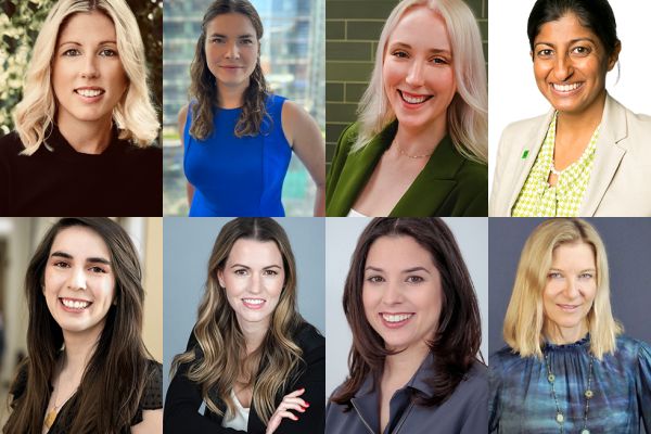 Lindsay Cook, Victoria Granova, Morgan Lehtinen, Sona Mehta, Lara Speirs, Joanne Sallay, Meghan Roach, and Nathalie Nguyen-Quoc Ouellette.