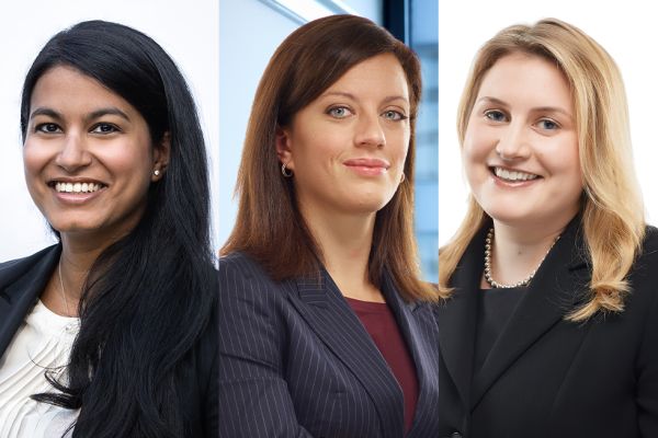 Amrita Singh, Pam Hrick, and Heidi Gordon.