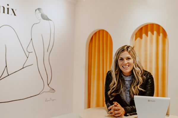 Knixwear founder Joanna Griffiths, Com’05