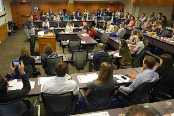 Principal Woolf speaks at AVS