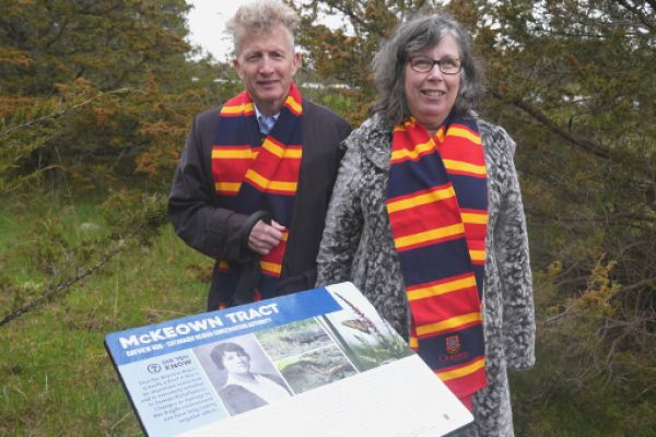 Larry McKeown and Anna Kelly