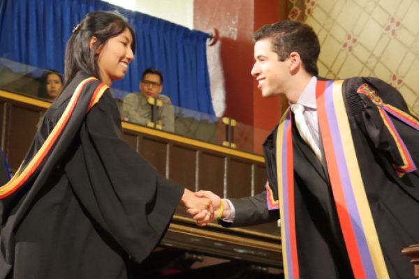 Mike Young at Convocation