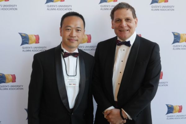 Edmond Chan with Principal Woolf