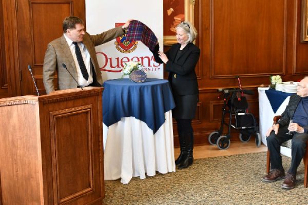 Principal Woolf and Dean Crow