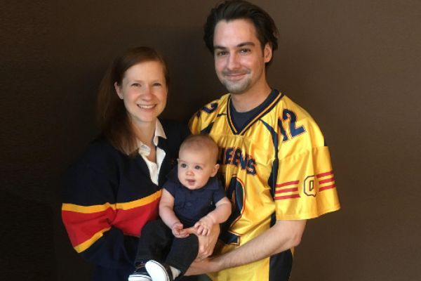 Jeremy Mosher with wife Andrea & son Joshua