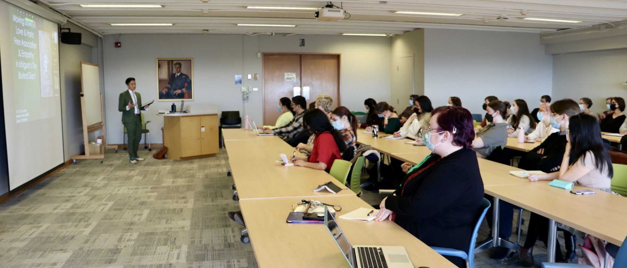 photo of a presentation 