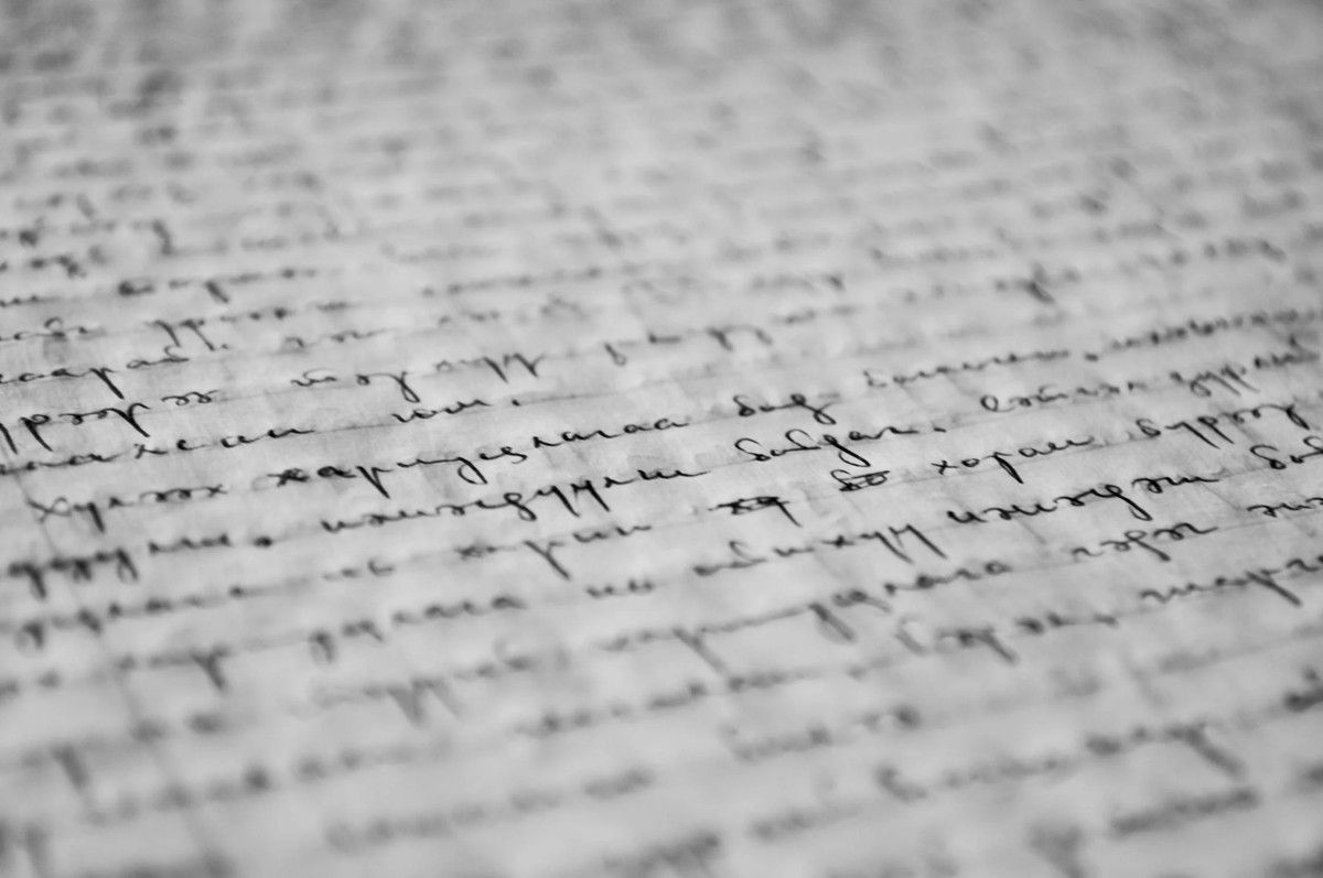 Handwritten text
