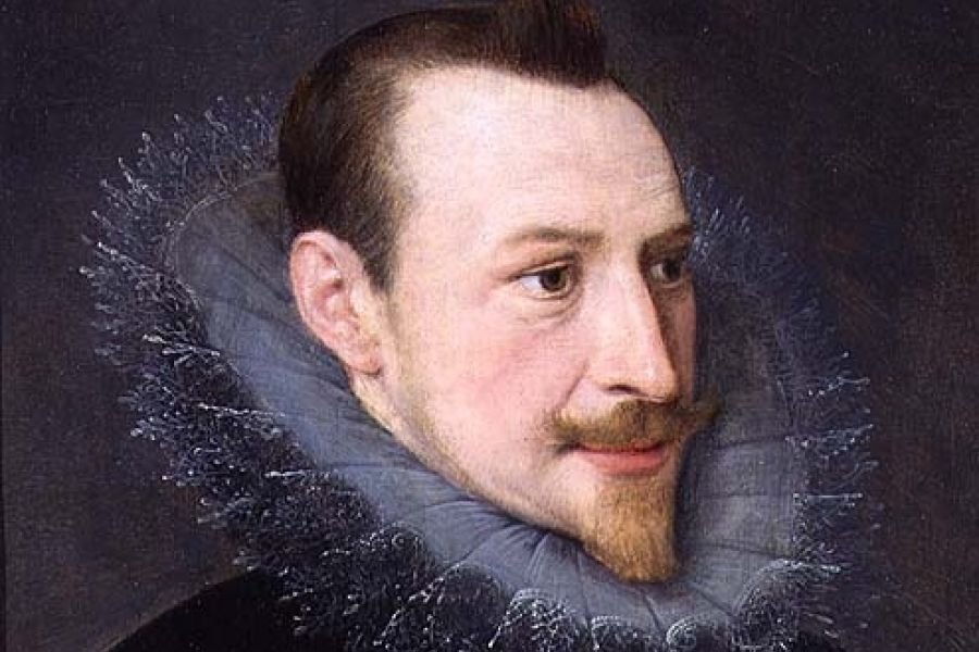 oil painting of Edmund Spenser 