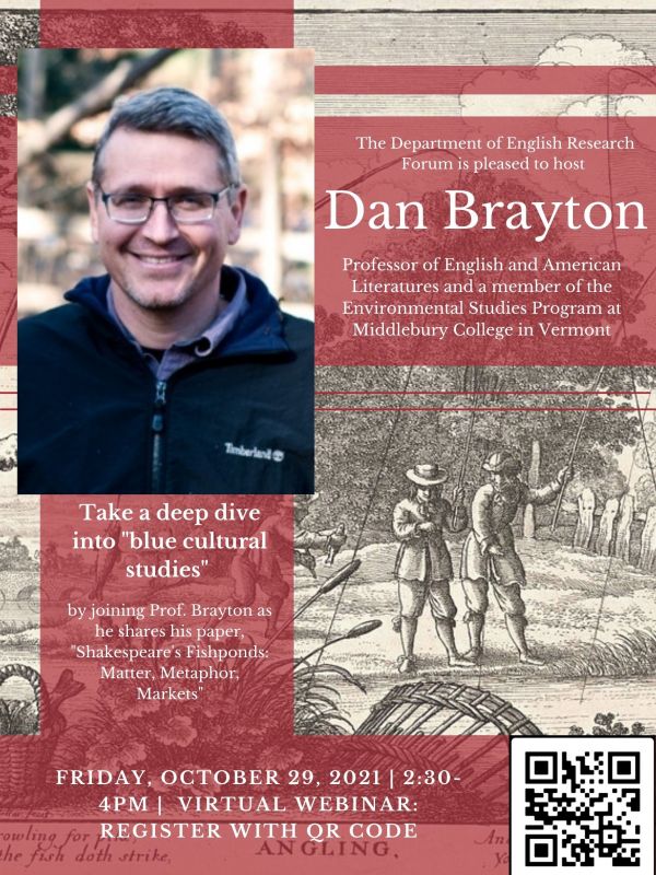 Professor Dan Brayton, Research Forum