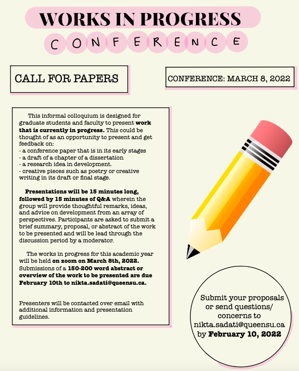 works in progress poster 