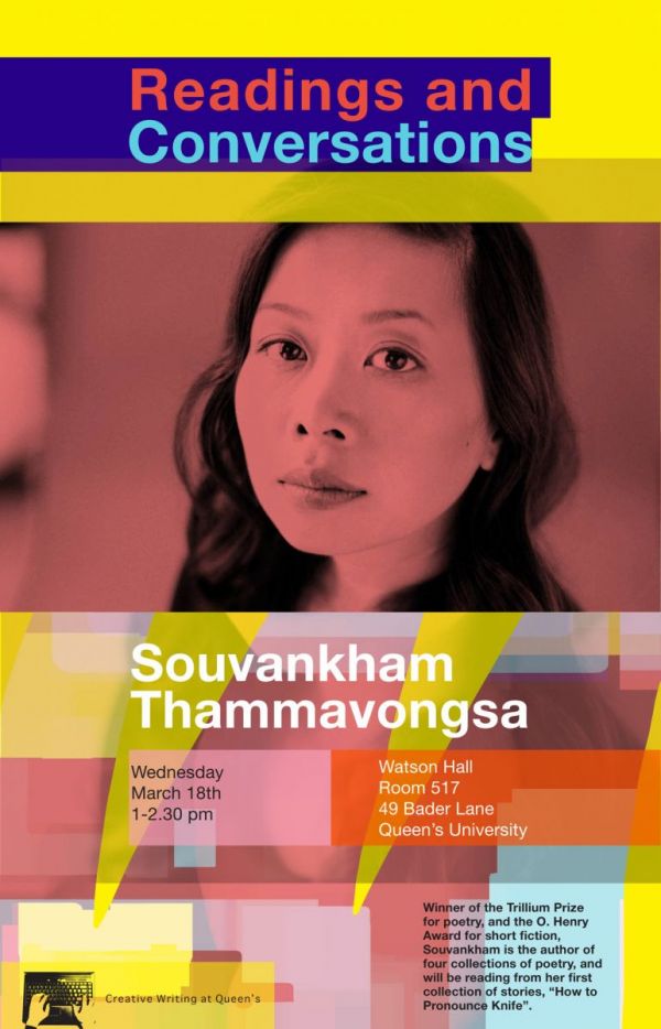 Reading and Conversation: Cancelled