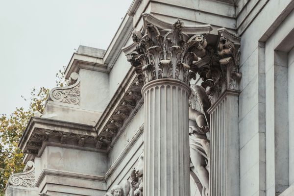 Marble arch in London