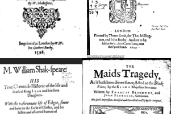 four play title pages 