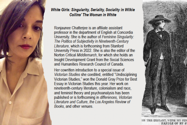 Ronjaunee Chatterjee: Short Listed Candidate Presentations - Long 19th Century: ‘Undisciplining’ the Literatures of Empire