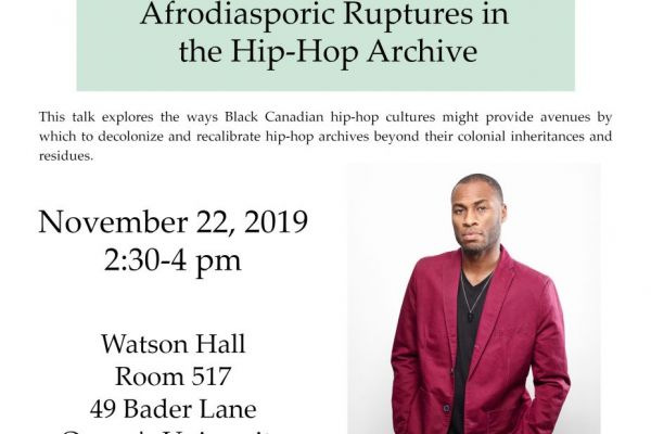 2019 Dolman Lecturer: Dr. Mark V. Campbell