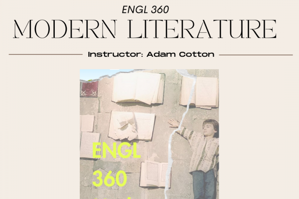 photo announcing modern literature 