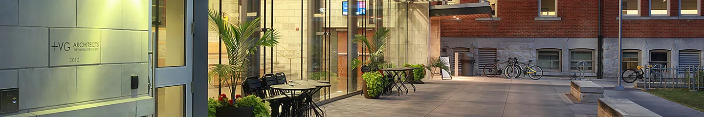 Photo of Goodes Hall at Queen's campus